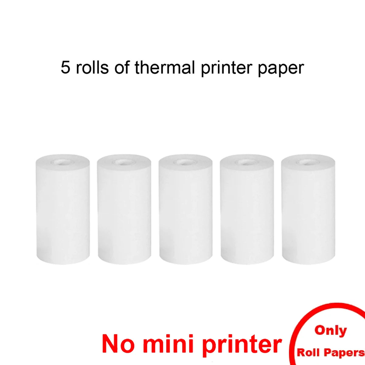 Portable Printer Paper Rolls