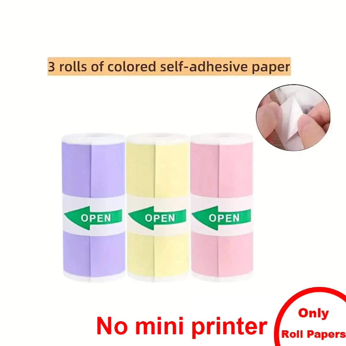 Portable Printer Paper Rolls