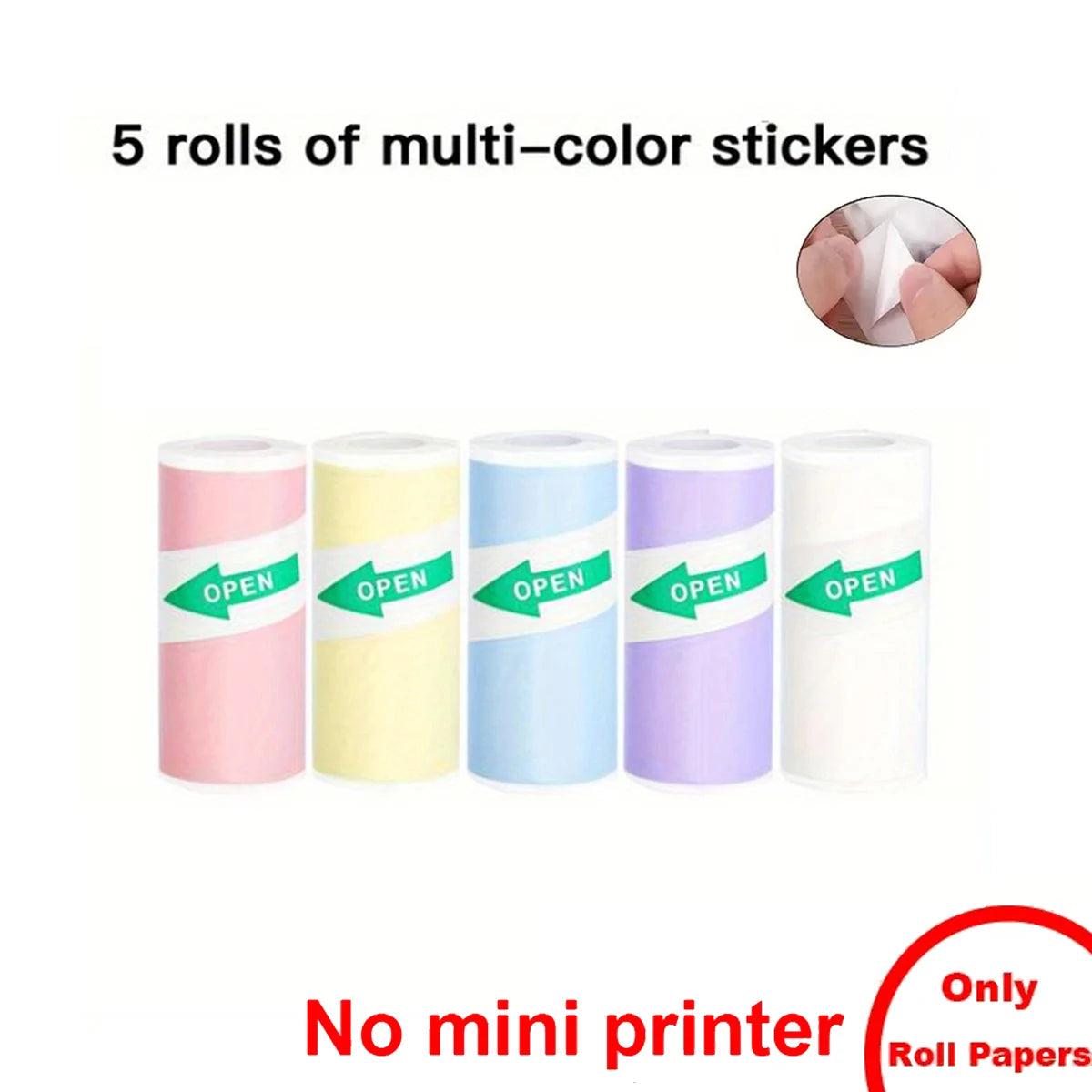 Portable Printer Paper Rolls